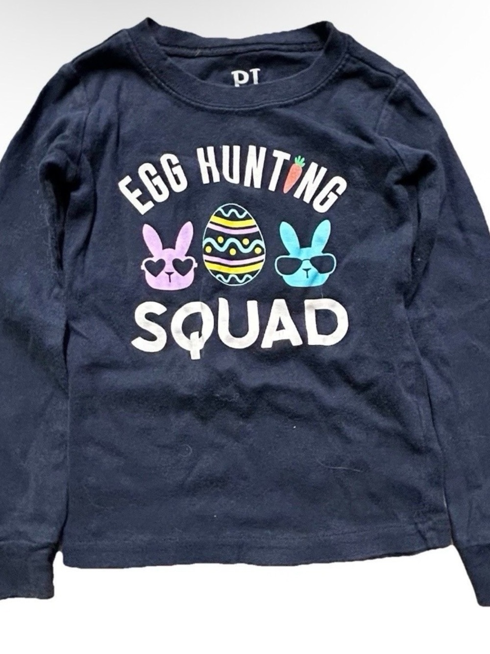 The Children’s Place Toddler Easter Egg Hunting Squad Pajama Set Size 3T - Picture 3 of 3